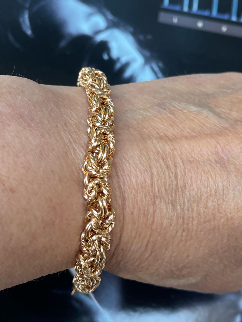Elegant Gold Rope Link Bracelet - Classic Women's Jewelry XUPING